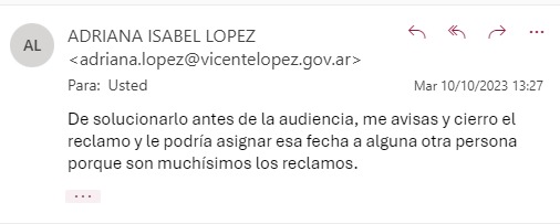 cli_gonzalez's tweet photo. @DNDConsumidor @ComercioArg @matiastombolini uno recurre a defensa al consumidor para que respondan esto? Que clase de defensa es está... 26/8 se inició el reclamo 1/12 recién la audiencia https://t.co/iRzQh6aXbg
