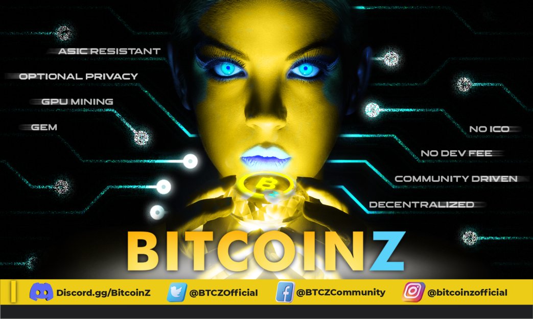 #BitcoinZ is a #community-driven,#decentralized #cryptocurrency based on the #Zcash #core.It uses the #Equihash #algorithm,allowing #GPU #mining and offering #privacy through zk-SNARKs #technology.
#crypto #BTC #BSC #BNB #altcoin #Gems #USDT #TRX #BLOCKCHAIN #ETHEREUM #developers