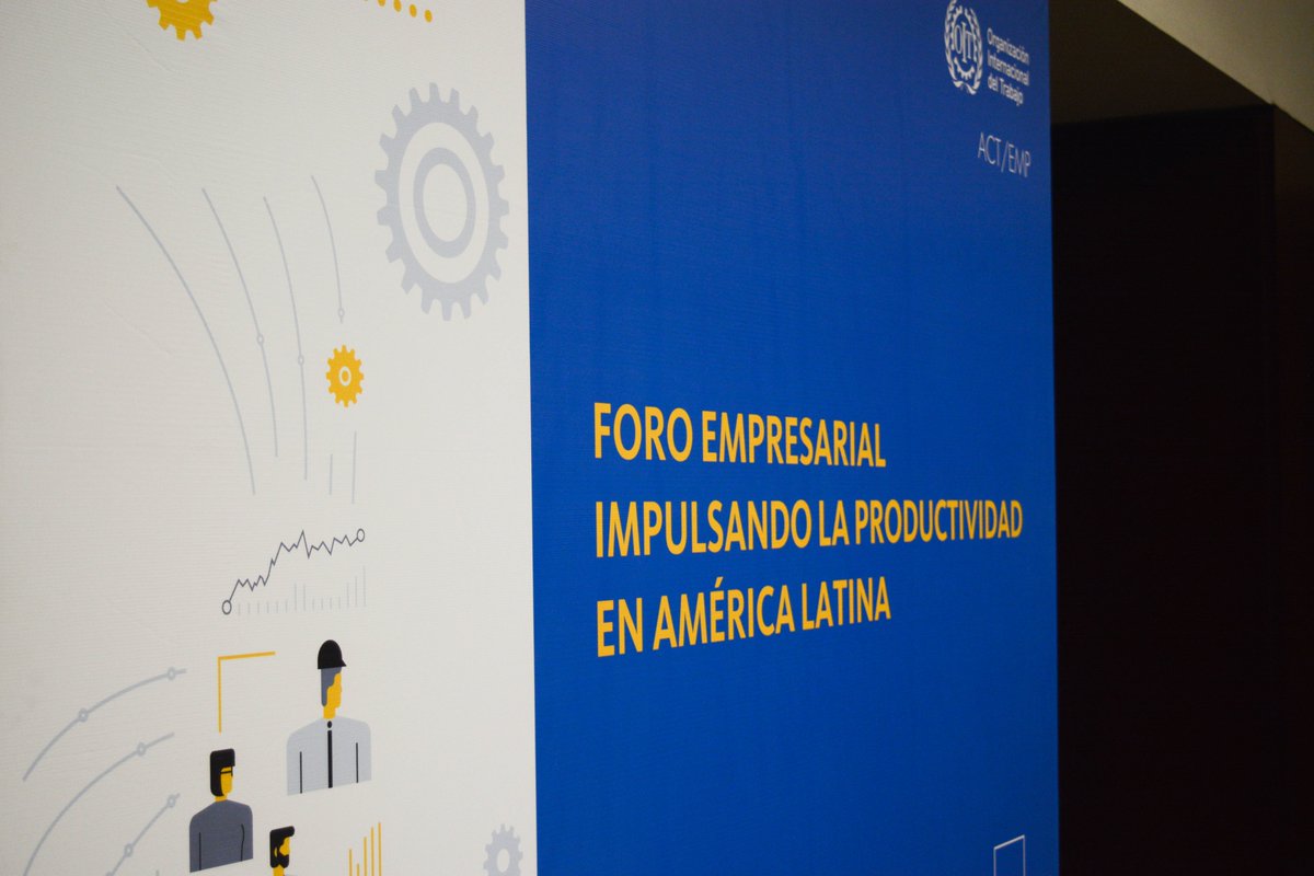 OITAmericas's tweet photo. Representantes de organizaciones empresariales de 🔟países de la región 🇦🇷🇧🇴🇨🇱🇨🇴🇨🇷🇪🇨🇭🇳🇲🇽🇵🇪🇺🇾participan en el #ForoEmpresarial impulsando la #productividad en América Latina🌎
El foro es organizado por @OITAmericas y la Oficina de Actividades para los Empleadores #ACTEMP de OIT. https://t.co/nmXLFU6hGO