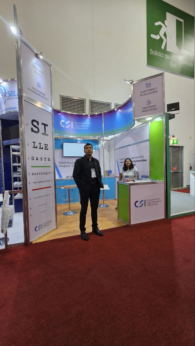 Infosecuritymx's tweet image. 💻🔐Durante Infosecurity Mexico 2023, tuvimos como expositores a @grupocfi  #IncidentResponseTeamShieldForcce #Informationtechnologiesandsecurityconsulting
Protege tu negocio con las mejores soluciones.
