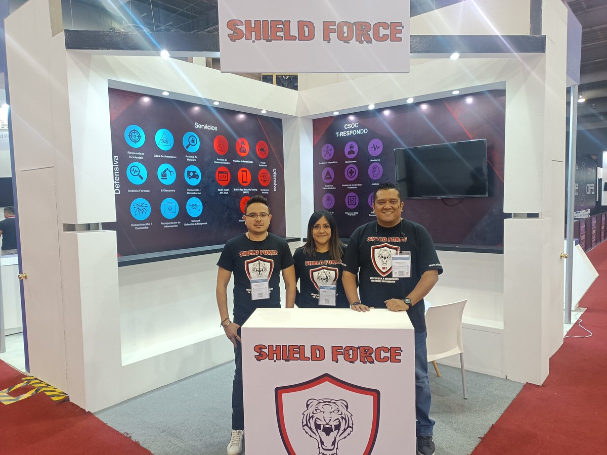 Infosecuritymx's tweet image. 💻🔐Durante Infosecurity Mexico 2023, tuvimos como expositores a @grupocfi  #IncidentResponseTeamShieldForcce #Informationtechnologiesandsecurityconsulting
Protege tu negocio con las mejores soluciones.