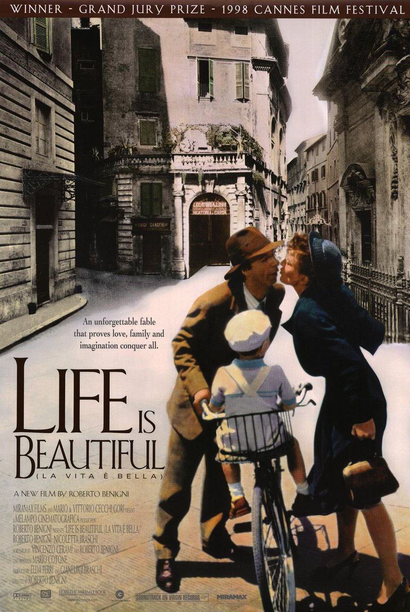 GalaDelCine's tweet photo. 12). Life is beautiful https://t.co/wvb1EG3AAx