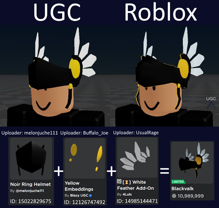 Peak” UGC on X: UGC creator VirgateMetal777 uploaded knockoff