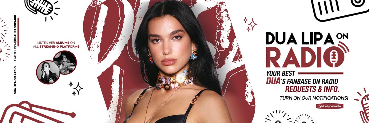 Dua Lipa is back, and so is our radio account! It's time for fresh music, join us in achieving great success in this new era. 

Please make sure to follow us and turn on our notifications because we're going all out! 📻💃🏻
