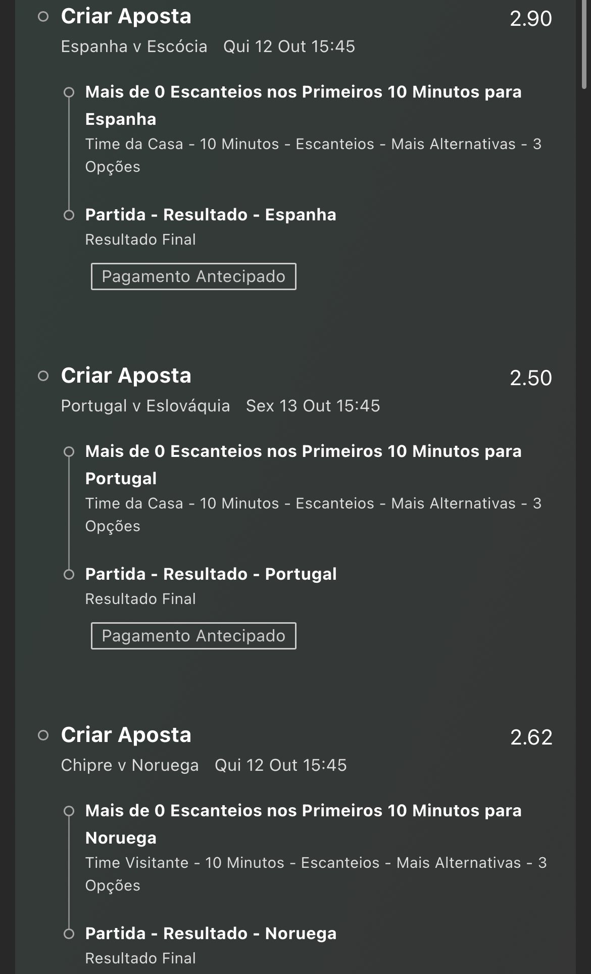 Tips Especiais on X: Gostei BASTANTE dessa Odd 29! Deixei link no grupo!  Quem vem cmg? Se bater vou sortear 5 bancas para quem curtir🔥🔥🔥   / X