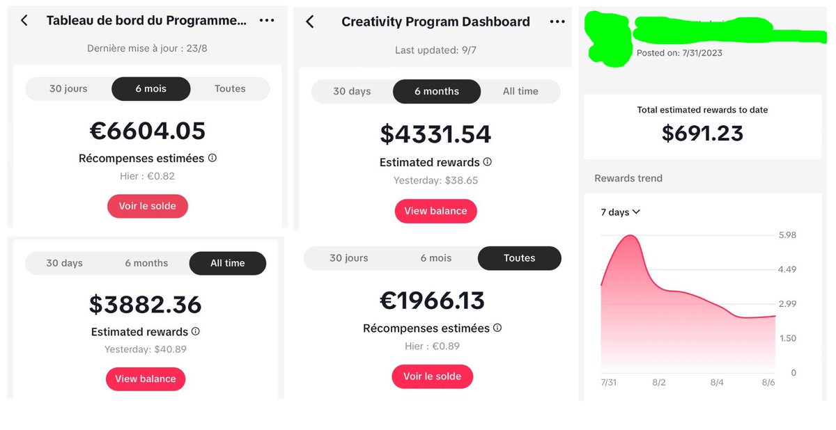 Voici mon PLAN pour monter à 3,000€ par mois en partant de 0 grâce à Tiktok en moins de 90 jours.

J'ai fait une vidéo de + 10min dans laquelle j'explique de A à Z ce que tu dois mettre en place

🎁 RT, LIKE + Commente “PLAN”, et je te envois gratuitement. (Tu dois me follow)