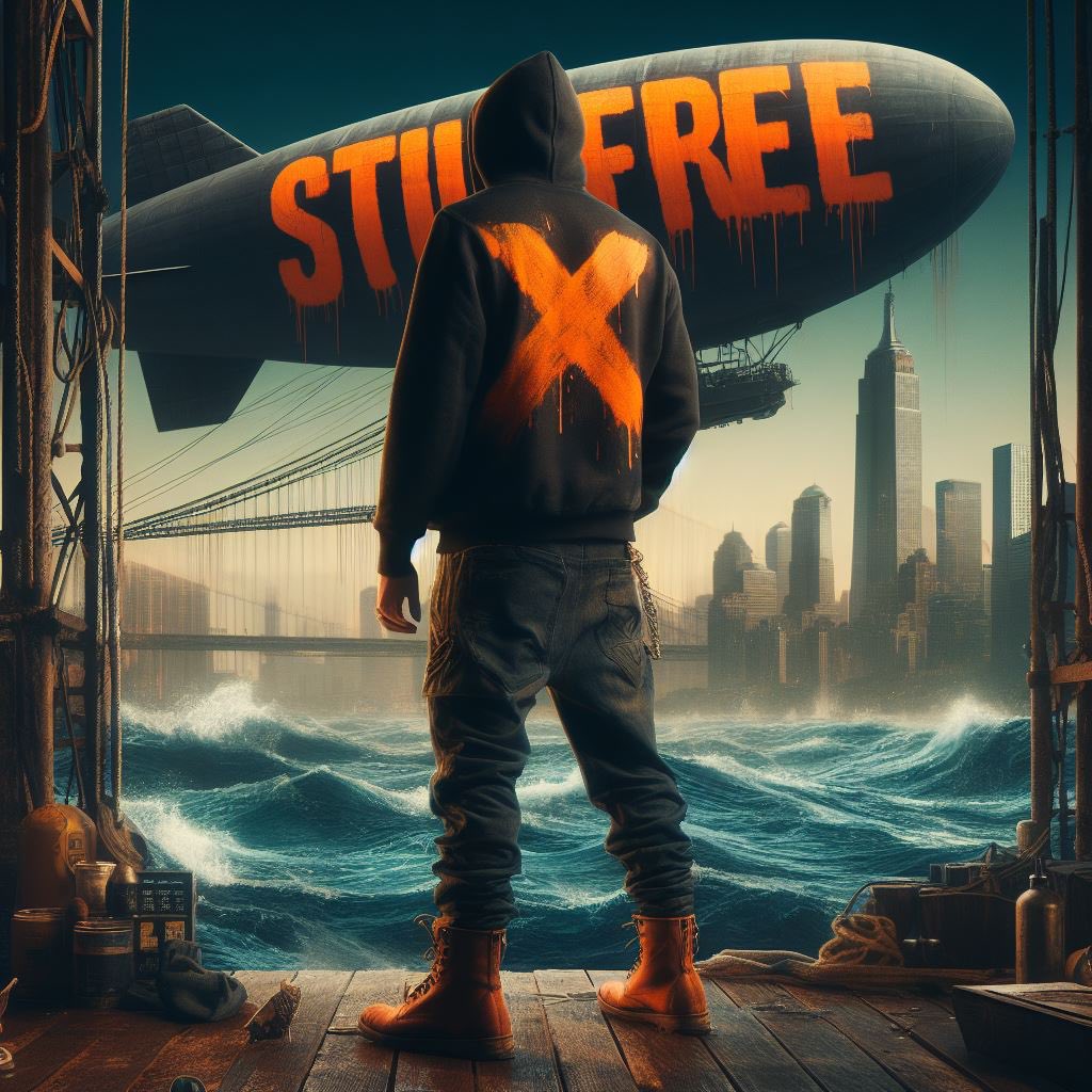 Ecko_GettingUp's tweet image. Marc Eckō’s Getting Up: Contents Under Pressure through Bing Image Creator. #GettingUp #StillFree #PS2 #Xbox #Graffiti