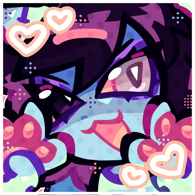 Hi #PortfolioDay I'm bo and I'm mainly a thumbnail artist but I also do c0mms and fanart  