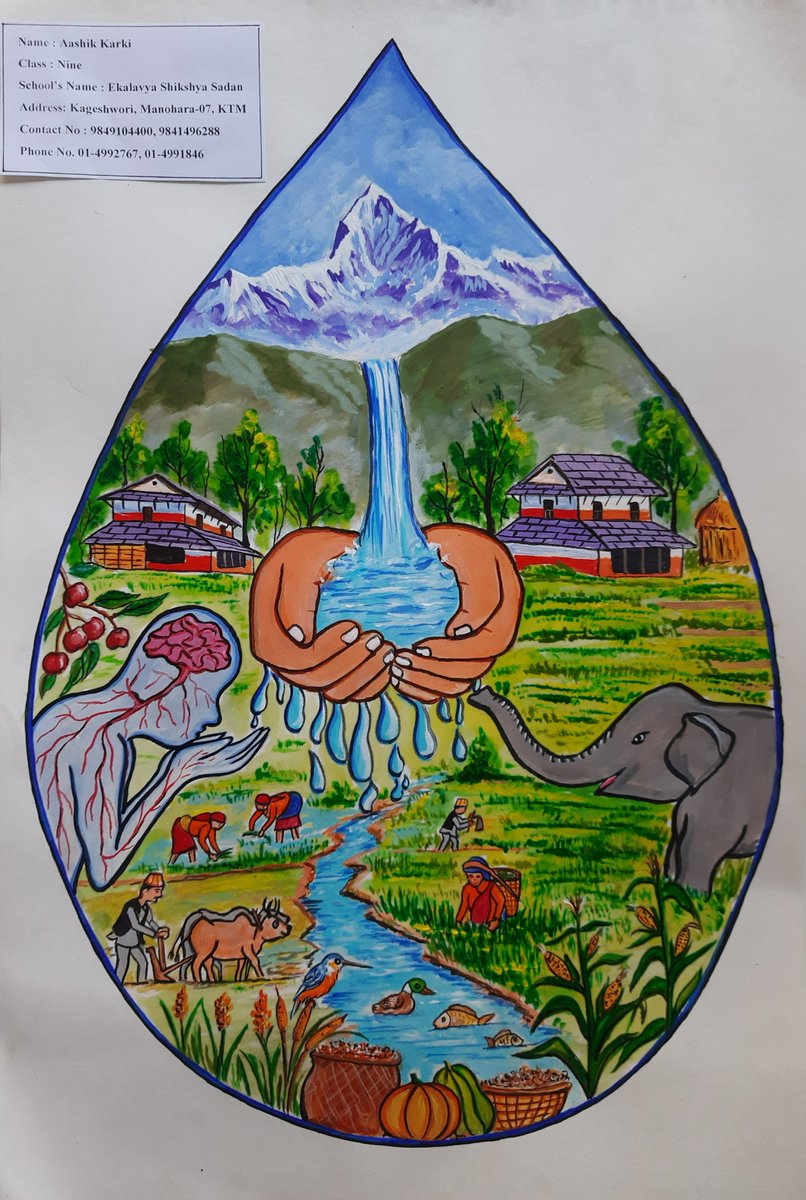 FAONepal's tweet photo. Huge congrats to the champions ๐ in the school-level art competition. ๐จ Your creativity has truly amazed ๐ A special shoutout to all the creative artists who took part. ๐๏ธ๐ #ArtCompetition #Creativechildren #Winners #worldfoodday2023 https://t.co/yku1YOOczu