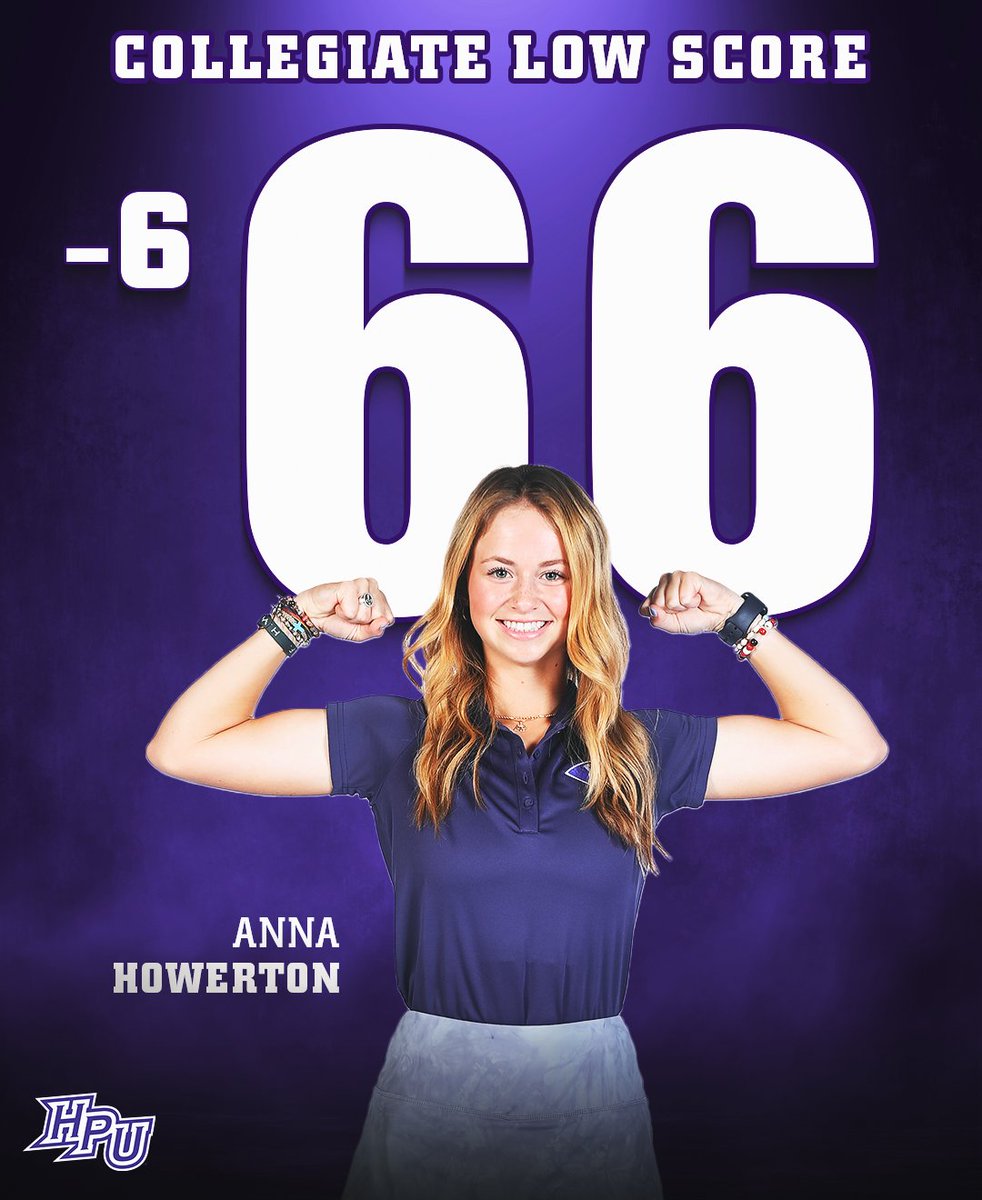 Congratulations Anna on your collegiate low round to jump start the UNCG Collegiate!!! 🏌‍♀️🙌🎉

#GoHPU x #Reflect🪞