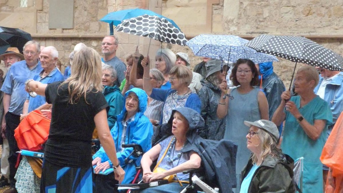 ThamesFestTrust's tweet photo. Sing for Water 2023 w/ Carers in Harmony (London) | Songworks (London) | The Village Singers (Ireland)
Check out videos& photos @ https://t.co/sPg4dtp8eh
Supported by: @wateraid
#singforwater #wateraid #TotallyThames #TotallyThames2023 #ThamesFestivalTrust #RiverThames #London https://t.co/jP2kfJtAi0