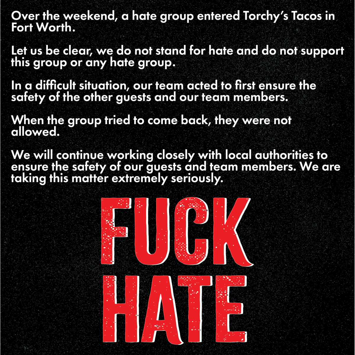 Torchy's Tacos tweet media