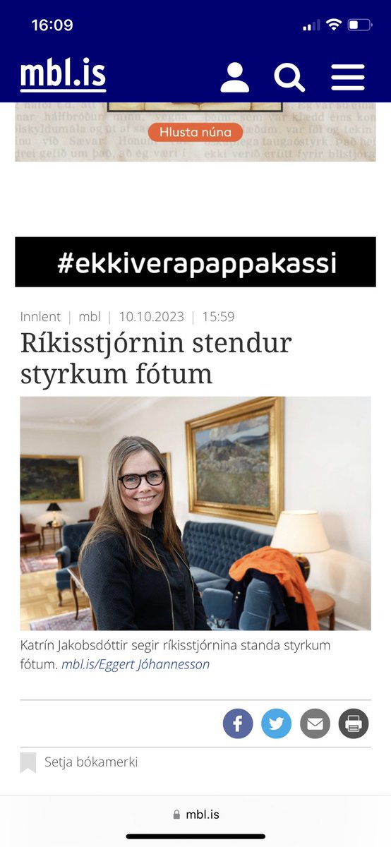 Já er það …?