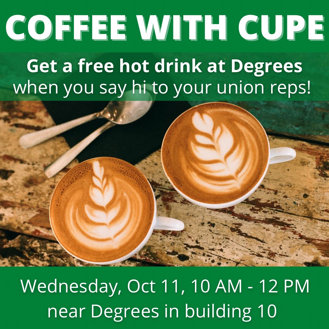 unbccupe2278's tweet photo. It’s the best time of the month: come get a drink on us! See you tomorrow! https://t.co/X2pdZM6Rzy