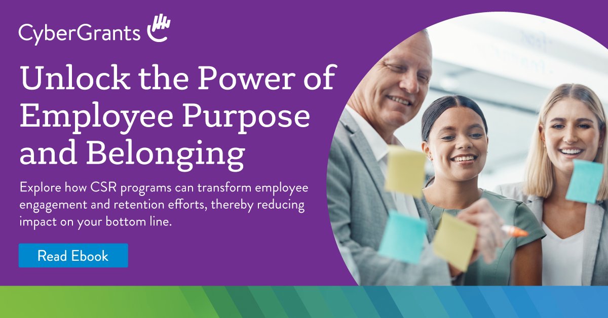 In this eBook, we outline why employee engagement is critical amid economic uncertainty, how purpose and belonging are connected to positive business outcomes, and why your company should prioritize a DEIB-centered approach to CSR. 

Get the guide: brnw.ch/21wDnVP