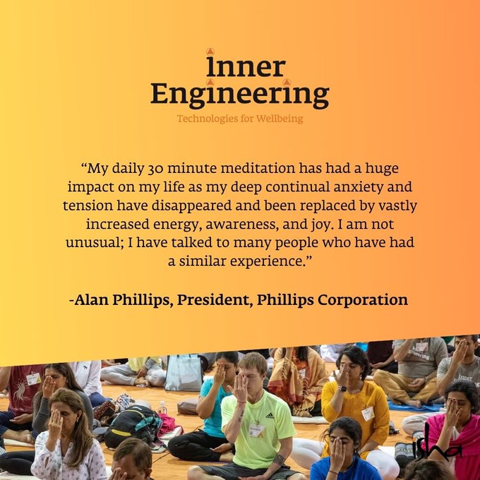 AlsoliCinzia's tweet photo. Yoga and Meditation is proven by science to reduce activity in the part of the brain dedicated to emotions. As our emotional reac­tivity diminishes, we have a more tempered response when faced with stressful situations. 
#7StepsToMentalHealth
Register Now: https://t.co/HQRUSyG3Cb https://t.co/2zLw41xhWg