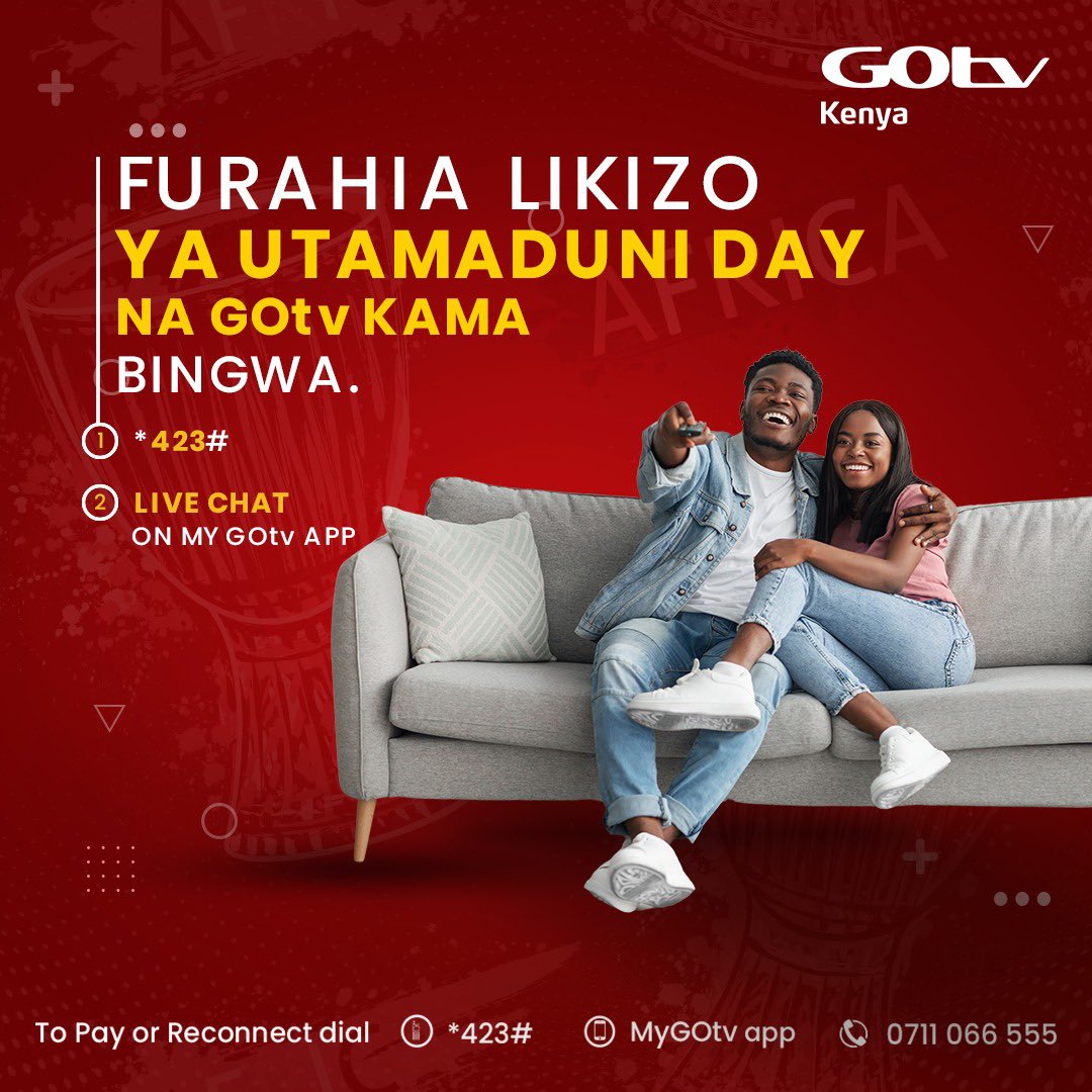 kilundeezy's tweet image. Happy #UtamaduniDay from us