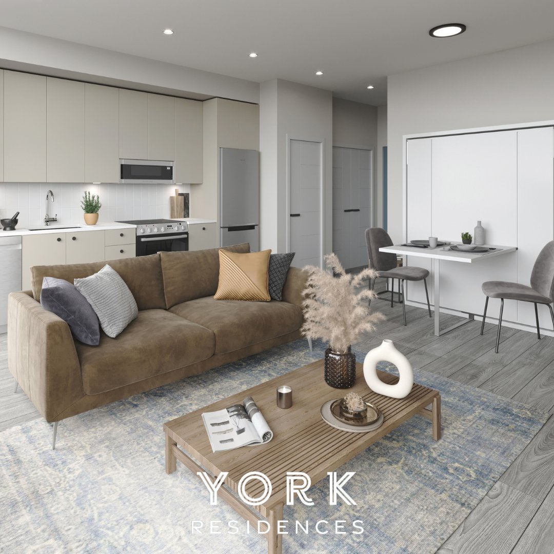 Don't miss out on all the buzz at York!

Our ultra-efficient Studios are perfect for students, young professionals, and investors, starting from an incredible $289,900.

Hurry, only a few studios remain available!

Liveatyork.ca