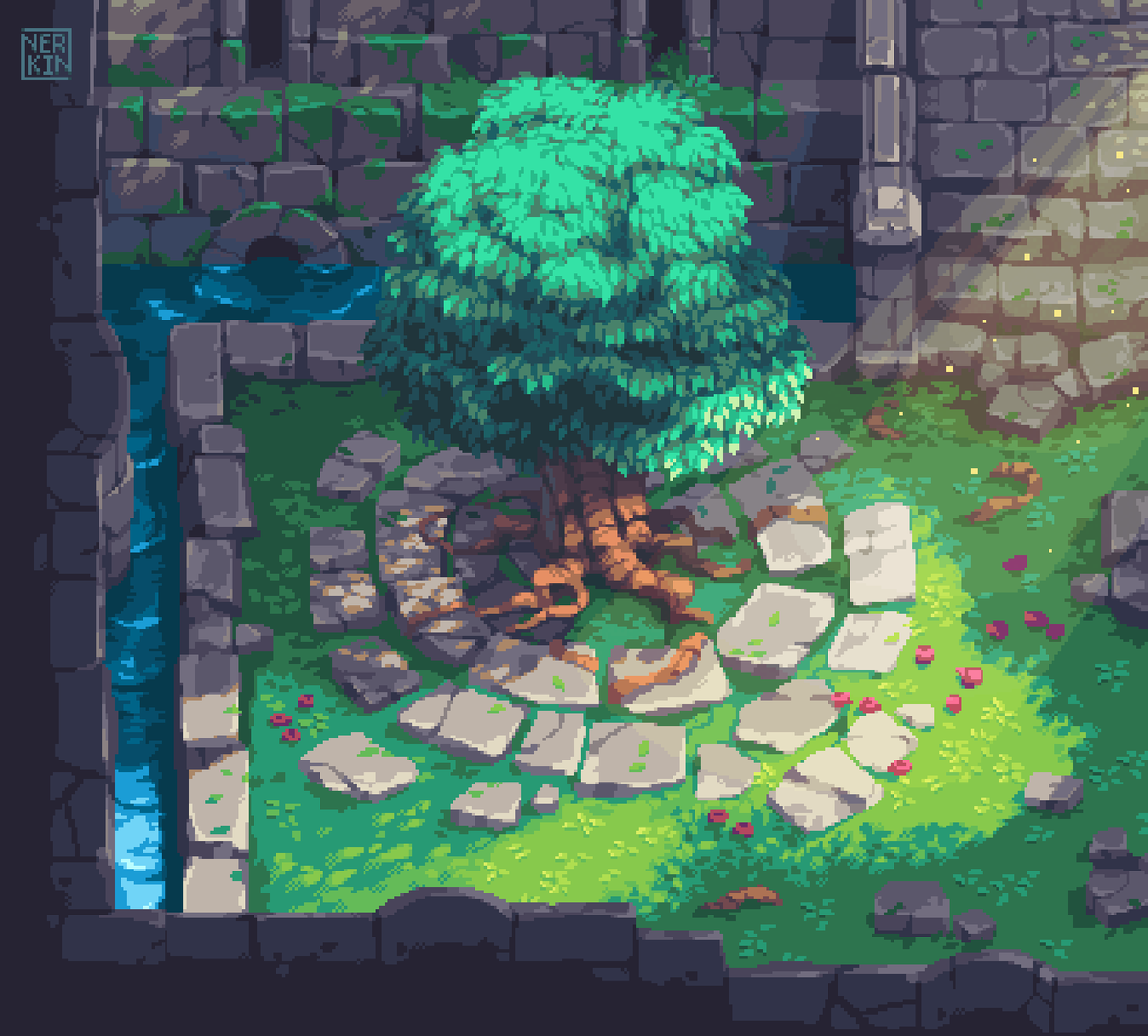 Hello #PortfolioDay 👋 #pixelart #ドット絵