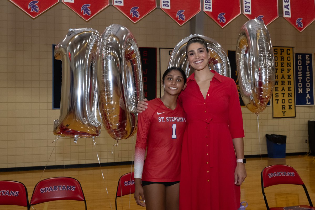 Austin Junior Volleyball (@austinjuniors) on Twitter photo 1๏ธโฃ0๏ธโฃ0๏ธโฃ0๏ธโฃ ๐๐๐ฅ๐๐๐ฅ ๐๐๐๐๐ฆ
Congratulations to Kayla Patel (18 adidas/<a href="/RiceVolleyball/">Rice Volleyball</a>) on reaching this career milestone with St. Stephenโs Volleyball๐คฉ
#settingahigherstandard 1๏ธโฃ0๏ธโฃ0๏ธโฃ0๏ธโฃ ๐๐๐ฅ๐๐๐ฅ ๐๐๐๐๐ฆ
Congratulations to Kayla Patel (18 adidas/<a href="/RiceVolleyball/">Rice Volleyball</a>) on reaching this career milestone with St. Stephenโs Volleyball๐คฉ
#settingahigherstandard