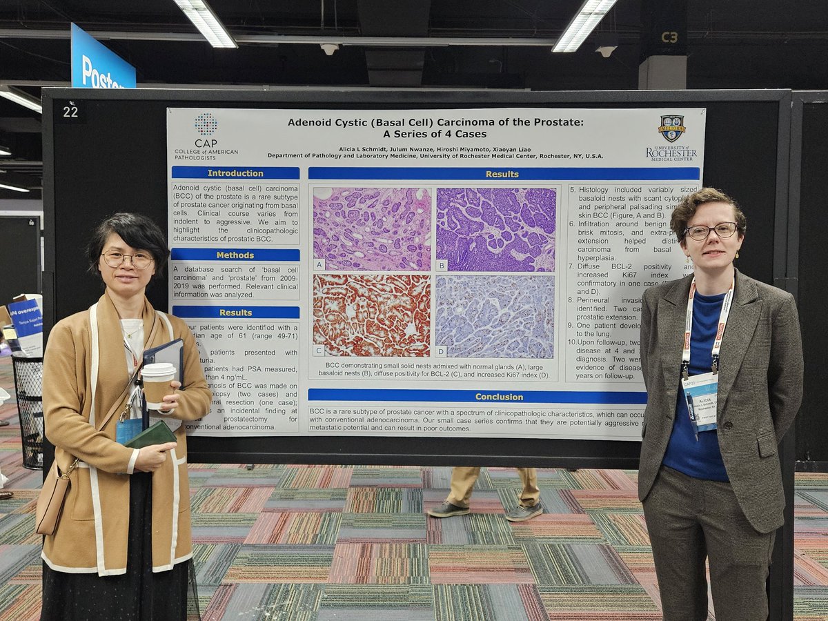 OASPath's tweet image. So proud of my @Pathology_URMC co-residents and attendings that presented posters at #CAP23 💖

#MyPathFamily #path2path #PathTwitter #PathX