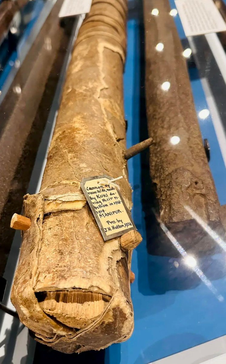 Cannon used by Kukis during the #KukiRebellion in 1918-19 - Presented by J.H.Hutton !!! The proof that there was no war, no battle !!! #KukiHistory for all 
#KukiLies #ManipurHistory 
<a href="/NorthEastnews24/">NORTHEASTINDIA24</a> 
<a href="/ukhrultimes/">Ukhrul Times</a> <a href="/ShillongTimes/">The Shillong Times</a> 
<a href="/BJP4Nagaland/">BJP Nagaland</a> 
<a href="/ManipurBjp/">BJP MANIPUR</a> 
<a href="/assamtimes_/">Assam Times</a>