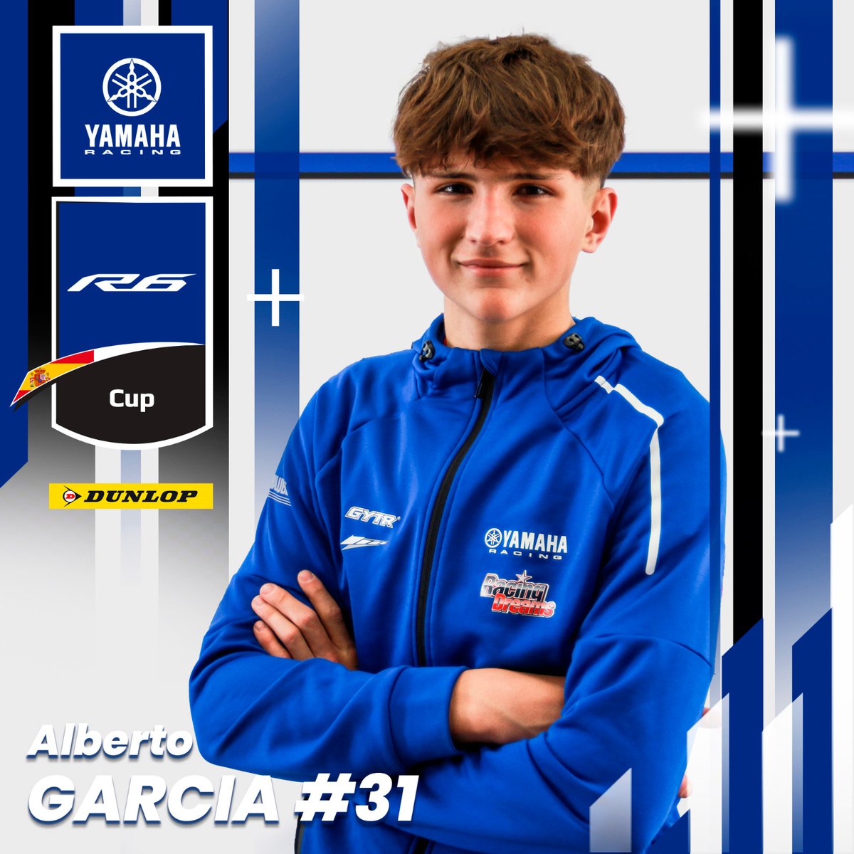 Alberto García está haciendo una gran temporada. El piloto del <a href="/adn_motos/">ADN Motos</a> ganó la carrera de Barcelona es segundo en la general y luchará por el título en Jerez.

#YamahaR6Cup