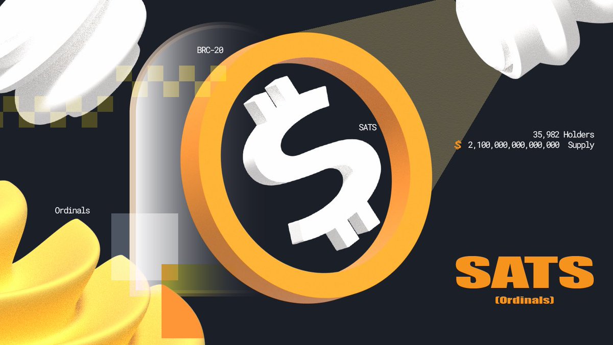 一個消息出來 $sats 已經一倍了，希望明天可以去一個0 ，辦一個抽獎，100 U，兩人獨享，規則如下：

1. 關注我、 @btc0301
2.轉發還有愛心
3. 必須留言 $sats 

兩天後開獎，謝謝大家