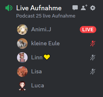 EinheitLucinda's tweet photo. Joint uns auf unserem discord server bei der LIVE AUFNAHME der 25. Folge

discord: https://t.co/6gNFwX9FkN https://t.co/OxrKnaDSA2