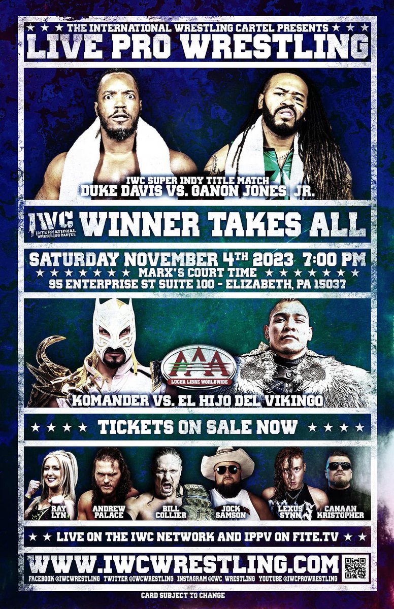 GanonJonesJr's tweet photo. This poster is still extremely weird to me, so don’t get used to it. Regardless of the outcome this will be the 1st and Last Time TME goes 1 on 1.
#DukeVersusGanon #GAMETiME #AllStarShit #SuperIndy
IWC ❌ FITE
Witness History 👇🏽
https://t.co/ZCasWpsjpW https://t.co/0hBoDz7GKu