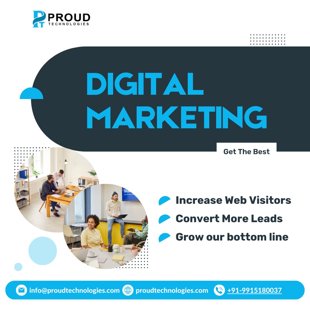 proudtechnology's tweet photo. No matter your industry or business size, our digital marketing services are designed to fit your needs and supercharge your growth. Let's make your brand an online sensation! 

🔗👇 Contact us now! 👇🔗
☎️ +91-9915180037
📨 info@proudtechnologies.com
🌐https://t.co/gNkBBAuEyi https://t.co/FwmTe10xGc