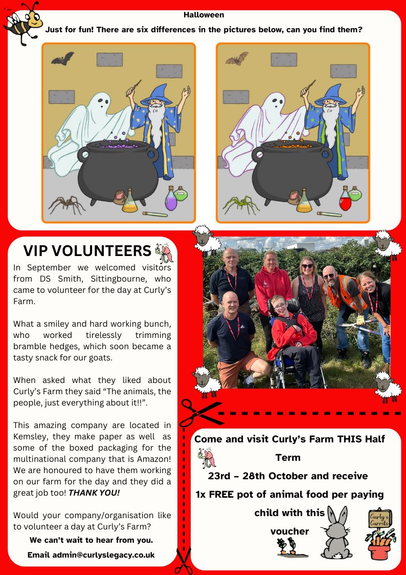 📰🗞STOP THE PRESS 📰🗞

William, Curly's Farm roving reporter &amp; Chief Editor has the scoop on whats been happening on Curly's Farm this Summer!

Visit Curly's Farm this October Half Term by using this link 👉👉 t.ly/EVSm6 

See you all soon!