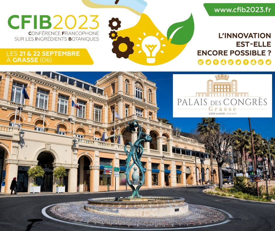 Rentrée intense pour l’équipe R&amp;D Nutrixeal avec de nombreux #congrès #scientifiques passionnants ! Fin septembre, le laboratoire a participé à la 1ère conférence francophone sur les ingrédients botaniques à Grasse. Un événement riche en technicité et #innovations scientifiques !