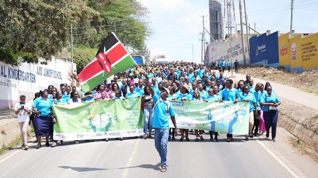 HospitalMathari's tweet photo. This photo speaks volumes. In a world often clouded by noise and distractions, it's a reminder to pause, reflect, and stand up for what truly matters. Let's champion compassion, equality, and change
"Mental health is a universal human right"
#WorldMentalHealthDay
#Mathari https://t.co/WW27ox2vFw