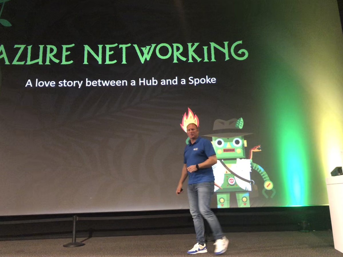 Now listening to a love story! 💙💜
As you can see, @ed_dotnet is on fire! 🔥
#techorama #4dotnet