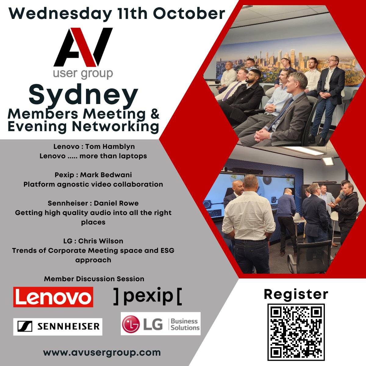 AV User Group tweet media