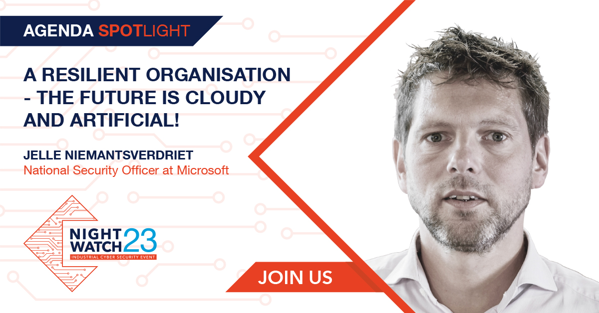 Applied Risk - Critical Infrastructure Made Secure (@appliedrisk) on Twitter photo The #NightWatch23 is just a month away! "A Resilient organisation - The future is cloudy and artificial" will be the presentation by <a href="/jelle_n/">Jelle Niemantsverdriet</a>, National Security Officer at <a href="/microsoft/">Microsoft</a>. Register FREE for our event here: hubs.la/Q024Z9HH0 #NW23 #cloud #AI #industrialcyber The #NightWatch23 is just a month away! "A Resilient organisation - The future is cloudy and artificial" will be the presentation by <a href="/jelle_n/">Jelle Niemantsverdriet</a>, National Security Officer at <a href="/microsoft/">Microsoft</a>. Register FREE for our event here: hubs.la/Q024Z9HH0 #NW23 #cloud #AI #industrialcyber