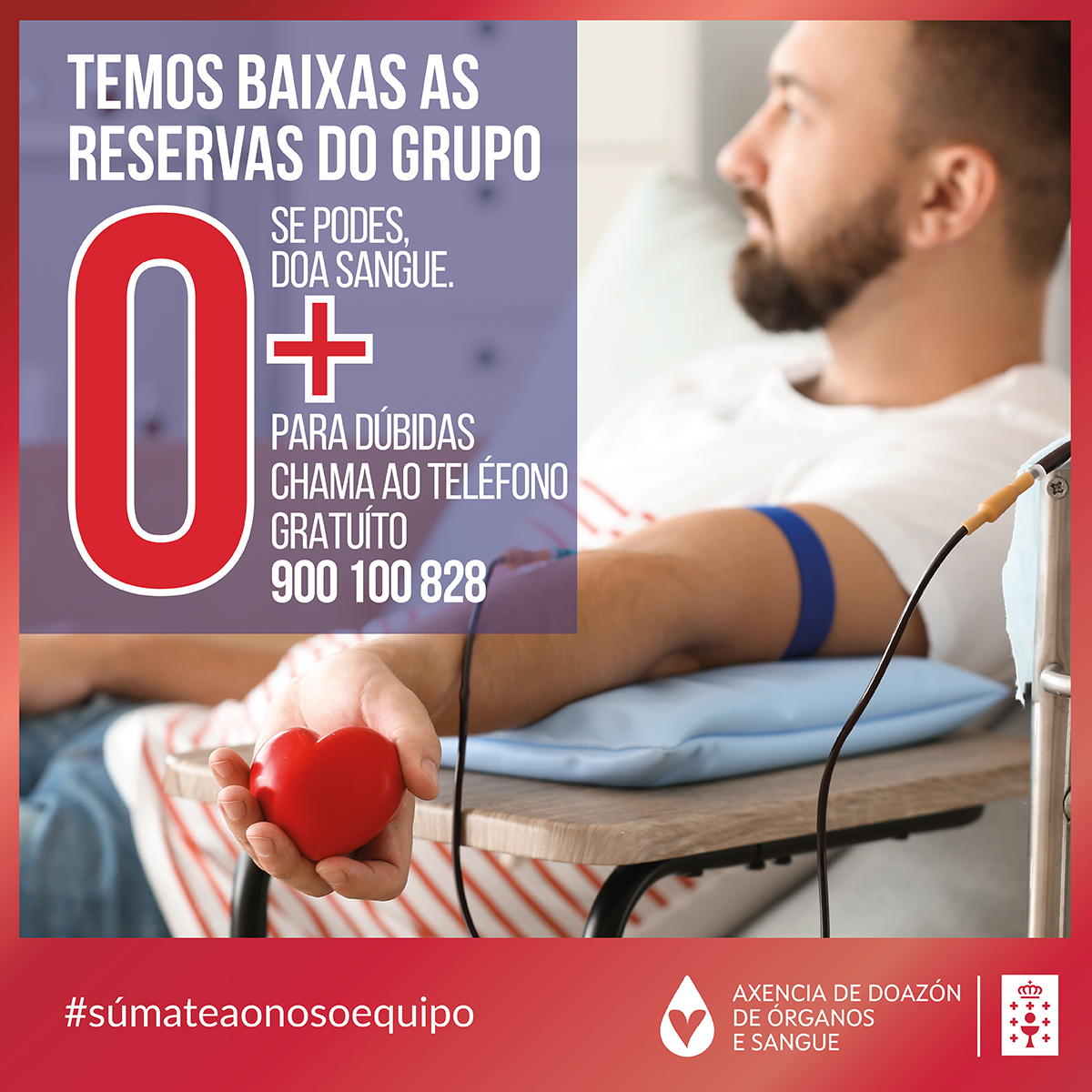 doadoressangue's tweet photo. ❗ As reservas de sangue do grupo 0+ están en niveis baixos. No verán é vital manter as reservas estables. Doa!
-
❗ Las reservas de sangre del grupo 0+ están en niveles bajos. En verano es vital mantener las reservas estables. ¡Dona!

☎️ Dúbidas 900 100 828

#ÚnenosOSangue https://t.co/wxKxoz4f52
