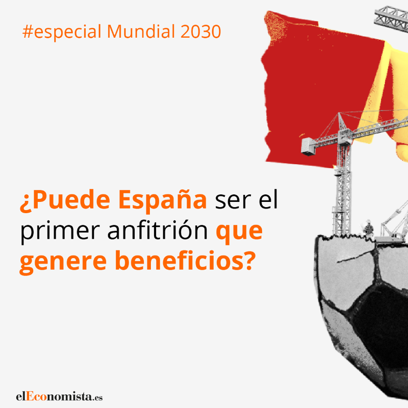 elEconomistaes's tweet photo. ⚽ Copa Mundial de Fútbol 2030: ¿puede España ser el primer anfitrión que genere beneficios?

💰 Estos eventos deportivos han dejado un reguero de pérdidas económicas. El España 82 acreditó un déficit de 132.808.129 pesetas.

👨‍💻 Un tema de @SergioGuinaldo