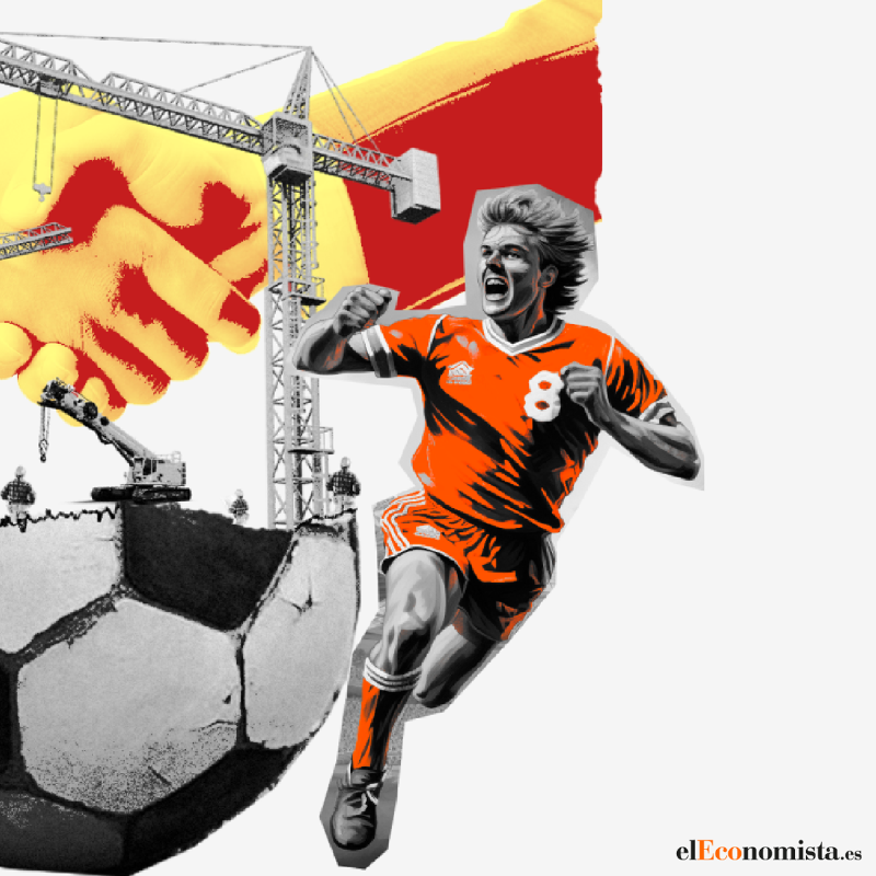 elEconomistaes's tweet photo. ⚽ Copa Mundial de Fútbol 2030: ¿puede España ser el primer anfitrión que genere beneficios?

💰 Estos eventos deportivos han dejado un reguero de pérdidas económicas. El España 82 acreditó un déficit de 132.808.129 pesetas.

👨‍💻 Un tema de @SergioGuinaldo