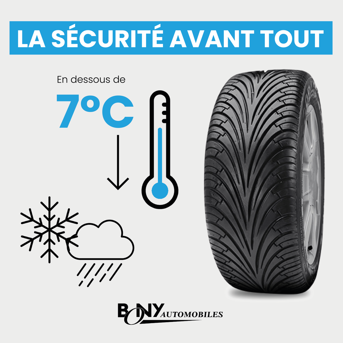 Bonyauto_mobile's tweet photo. 🌲 Préparez-vous pour l'hiver !

Les #pneus hiver &amp; 4 saisons sont essentiels pour une conduite en toute sécurité par temps froid. Mais que choisir entre les 2 ?

En savoir plus 👇
https://t.co/ObvlvwC1Tb https://t.co/jmYYNT5PTZ