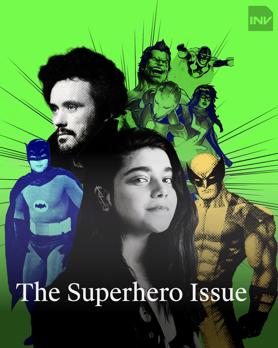 Celebrate the unsung heroes of our favorite stories in Inverse's 2023 Superhero Issue, guest edited by #ImanVellani. inverse.com/superhero-issu…