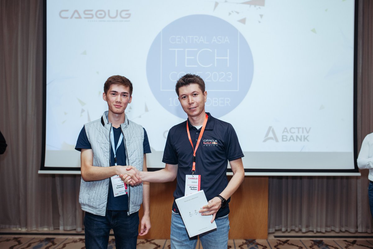 CentralAsiaOUG's tweet image. Prizes were drawn among the participants. Big thanks to everyone who took part!
#casoug #octemea2023 #tashkent
@oracleace @oracleugs