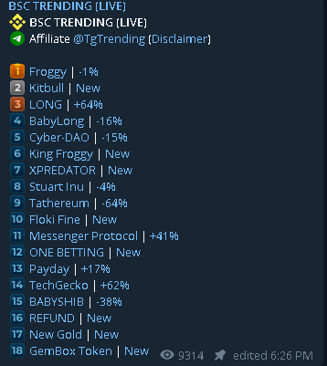 MsgrProtocol's tweet photo. 🚀📈 Exciting news! $MSGR Messenger Protocol is trending in the BSC Space! 🌐 Don't miss out on this opportunity to ride the #Bitcoin #BSC #BNB wave to potential #1000x gains! 🚀🐂 Get ready for #BULLRUN2024 with #MSGR
#MEXC #CryptoGems #HODL #ToTheMoon 🌕💎 https://t.co/VwFifFIv7U