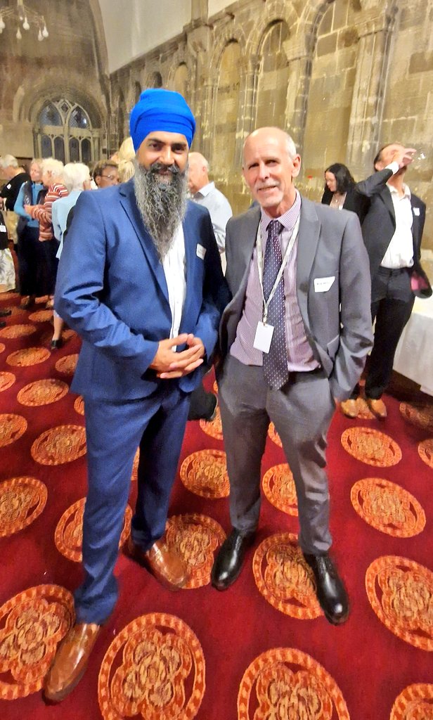 5ukhwinder's tweet photo. Great evening event last night @GlosDioc hosted by @BishGloucester who I have previously met in Jerusalem!! inspirational people from all communities working together with @welcome_dir &amp; building bridges of hope. God bless you all &amp; keep up the fantastic work 🙏🏼 https://t.co/NYXV7EVGgF