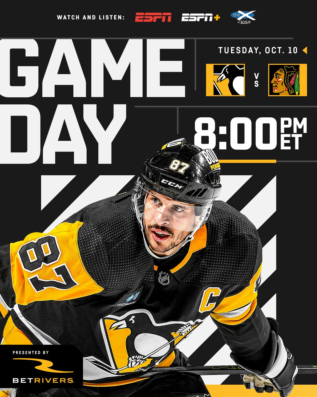 It's a hockey night in Pittsburgh - Pittsburgh Penguins
