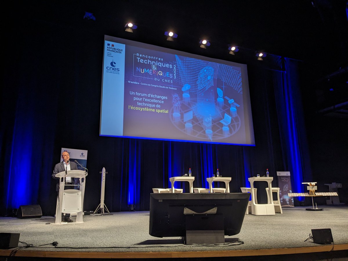 Pauline_Delande's tweet image. Nous sommes présents avec mes collègues aux Rencontres Techniques et Numériques du @CNES (RTNC) pour échanger autour de l'utilisation de l'IA pour la détection d'anomalies satellites au sol et en vol. 📈🛰️

Si vous y êtes aussi, n'hésitez pas à venir discuter avec nous.