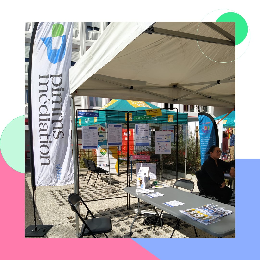 PIMMS_de_Nimes's tweet photo. Vous êtes à la recherche d’un emploi ?
Vous êtes bénéficiaire du RSA et/ou recherchez une formation ?
📍Retrouverez-nous jusqu'à 17h à l'Espace Diderot, pour le forum #EnsemblepourlEmploi
#recrutement #emploi #mediationsociale #mediationjeune #nimes #pimmsmediation https://t.co/qipEPsU8Oo