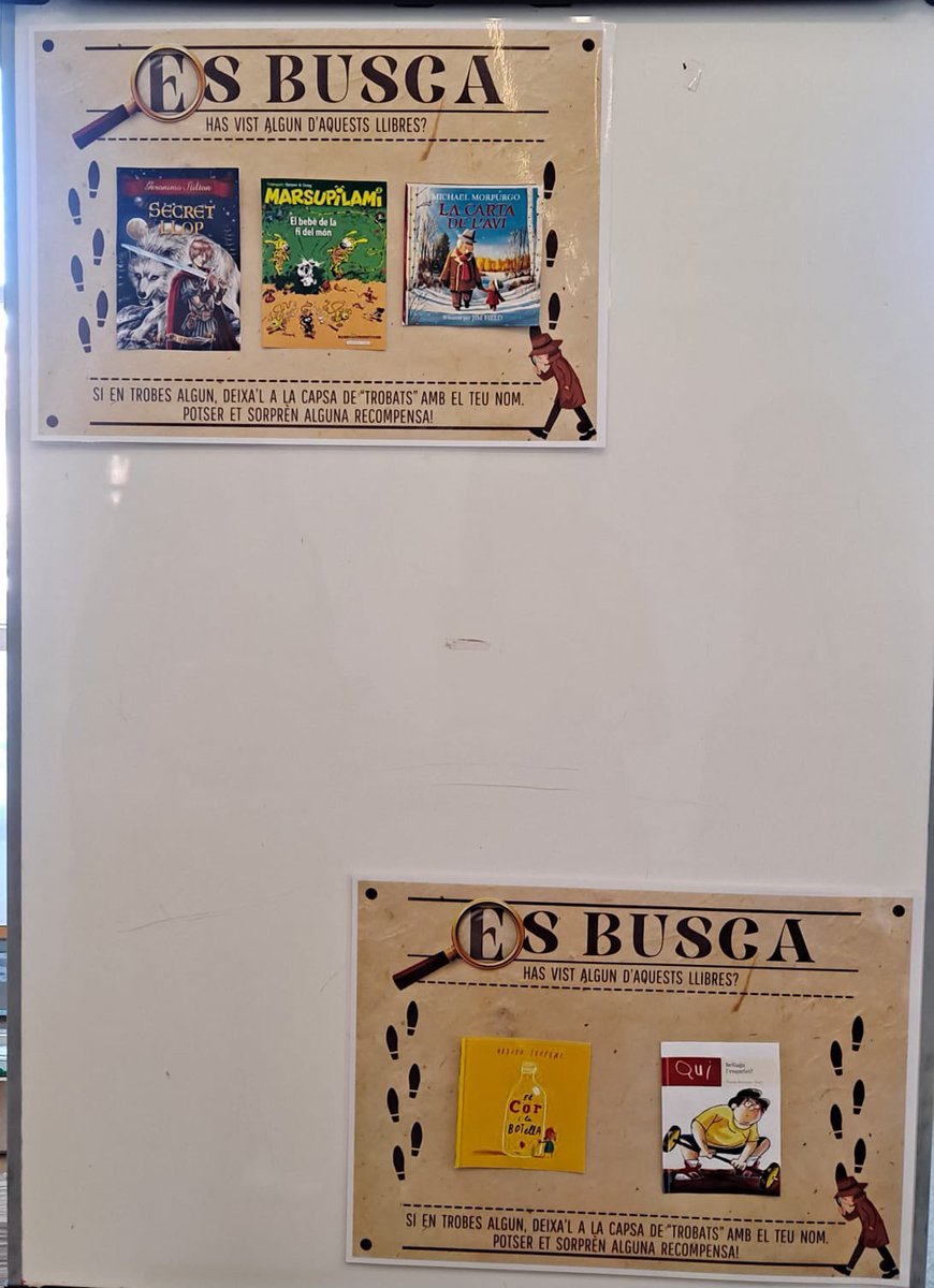TorrentMelis's tweet photo. Necessitem la vostra ajuda per trobar aquests llibres que s'han escapat de la biblioteca. Ens ajudeu a trobar-los? Al vestíbul trobareu més indicacions. https://t.co/o7kyTbo4Wy