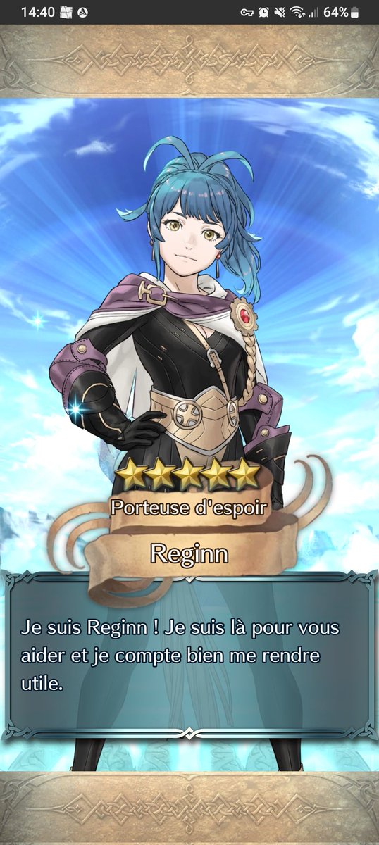 JudeSaekoGaming's tweet image. Autour de Reginn de rejoindre mon équipe 🌸

#Reginn #FireEmblemHeroes